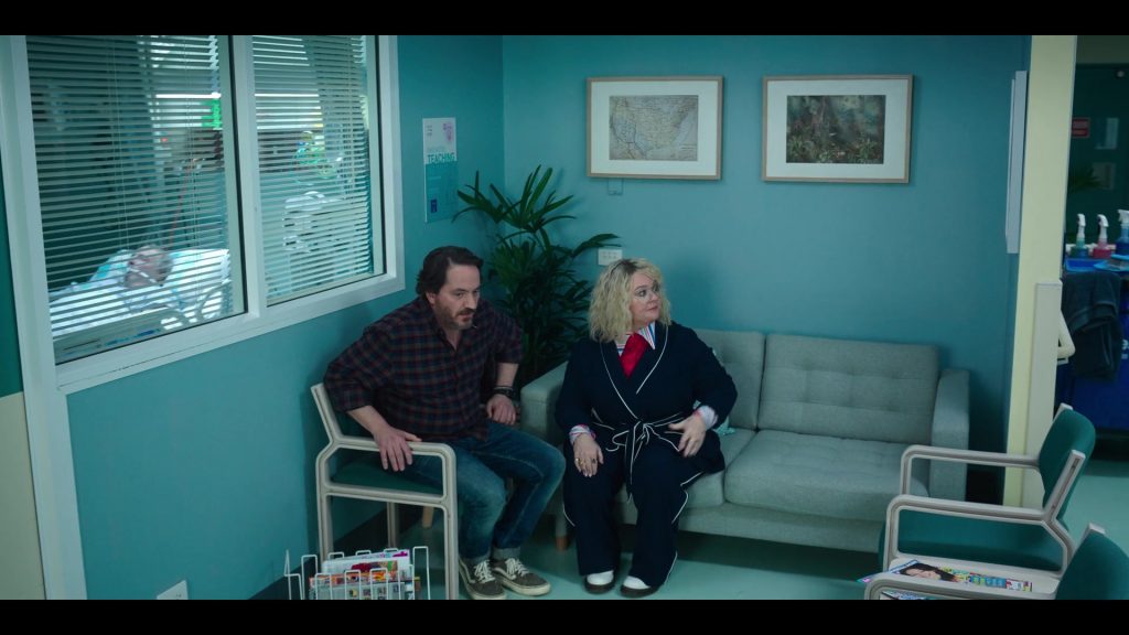 Vans Shoes of Ben Falcone as Clark Thompson in God's Favorite Idiot S01E06 “Tom the Baptist” (2022) (Image 1)