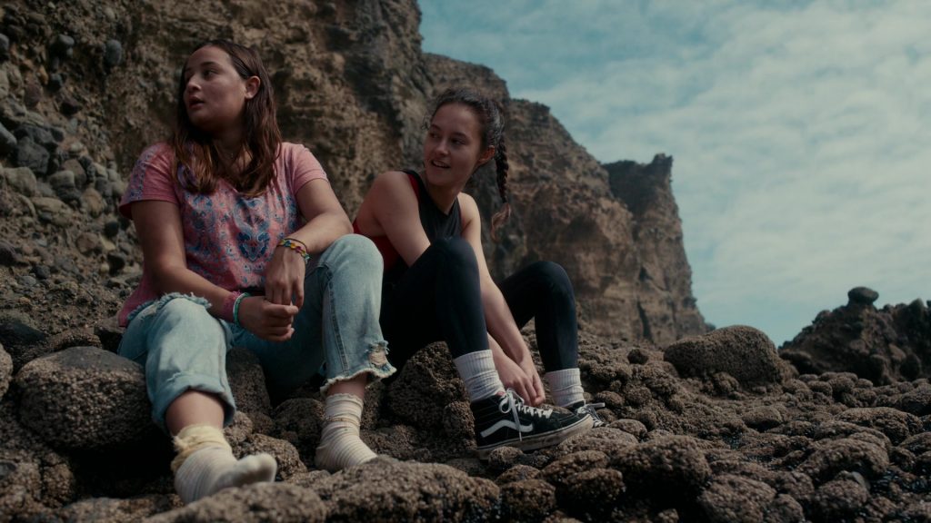 Vans Shoes of Erana James as Toni Shalifoe in The Wilds S01E01 “Day One” (2020) (Image 1)