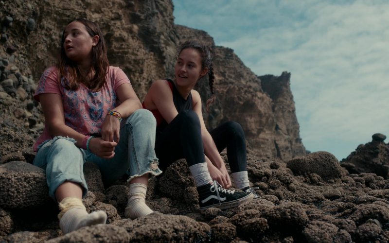 Vans Shoes of Erana James as Toni Shalifoe in The Wilds S01E01 “Day One” (2020) (Image 1)