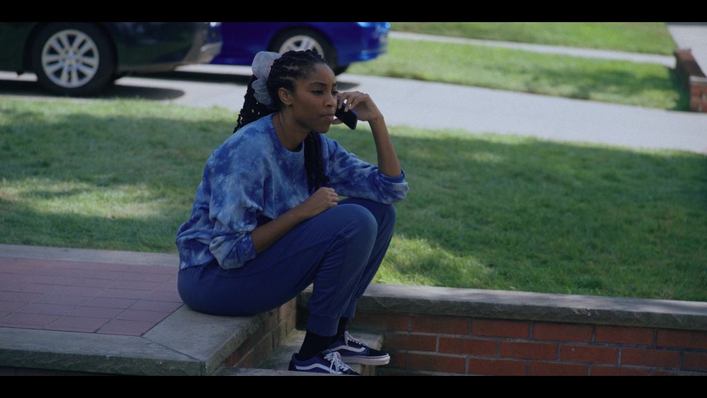 Vans Shoes of Jessica Williams as Mia Hines in Love Life S02E07 “Suzanné Hayward & Leon Hines” (2021) (Image 1)