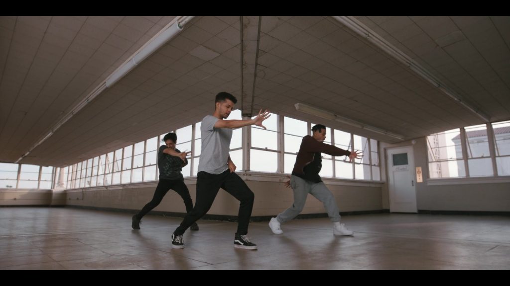Vans Shoes of Jordan Fisher in Work It (2020) (Image 1)