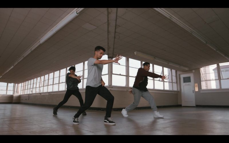 Vans Shoes of Jordan Fisher in Work It (2020) (Image 1)