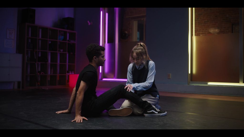 Vans Shoes of Jordan Fisher in Work It (2020) (Image 2)