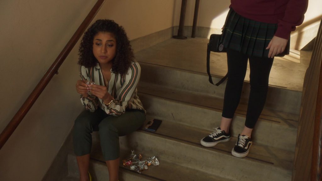 Vans Shoes of Kyla Kenedy as Orly Bremer in Mr. Mayor S01E03 “Brentwood Trash” (2021) (Image 1)