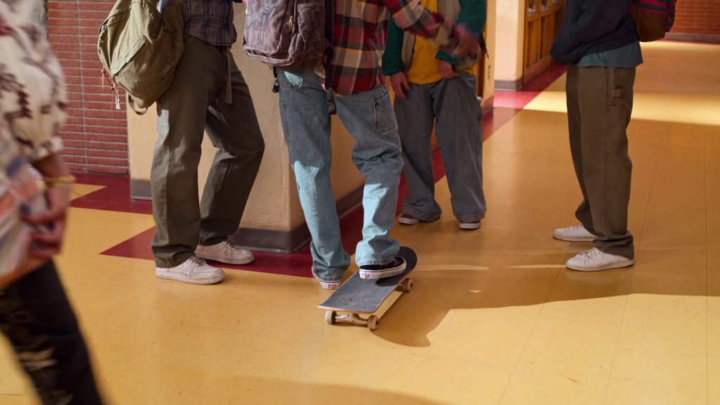 Vans Shoes of Michael Cimino as Ethan in Never Have I Ever S04E02 “…gotten sweet revenge” (2023) (Image 1)