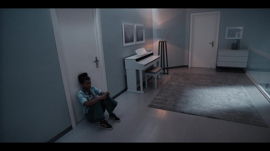 Vans Shoes of Tamara Smart as young Jade Wesker in Resident Evil S01E03 “The Light” (2022) (Image 1)