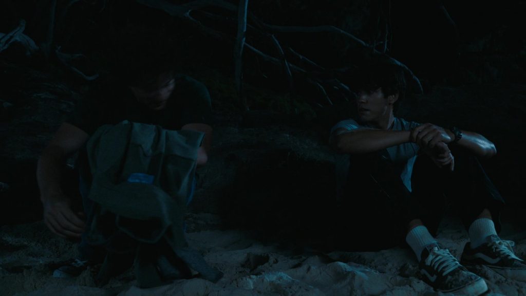 Vans Shoes of Zack Calderon as Rafael Garcia in The Wilds S02E01 “Day 30-1” (2022) (Image 1)