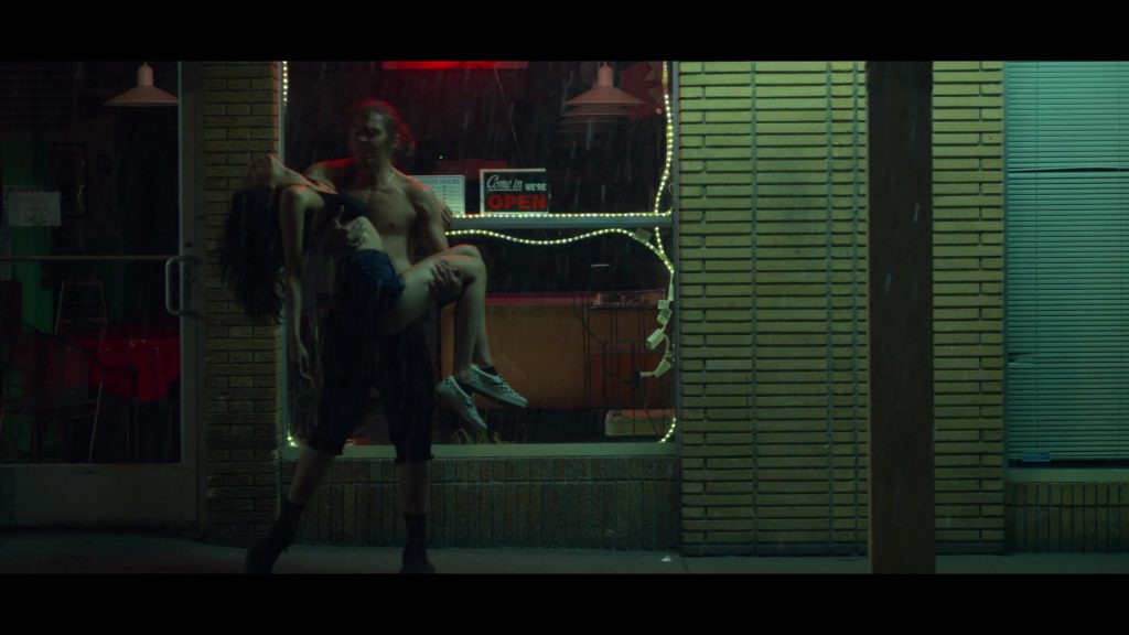 Vans Slip-On Black & White Checkered Platform Shoes Worn by Sivan Alyra Rose in Chambers – Season 1, Episode 1, Into the Void (2019) (Image 1)