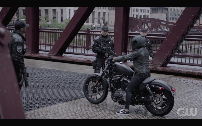 Vans Sneakers & Harley-Davidson Motorcycle Used by Ruby Rose as Kate Kane in Batwoman Season 1 Episode 4 “Who Are You” (2019) (Image 1)