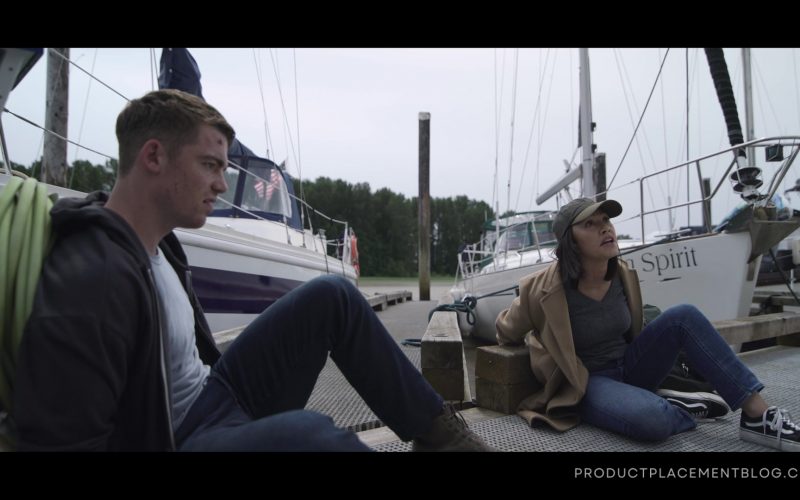 Vans Sneakers Worn by Actress Luciane Buchanan as Rose Larkin in The Night Agent S01E08 “Redux” (2023) (Image 1)