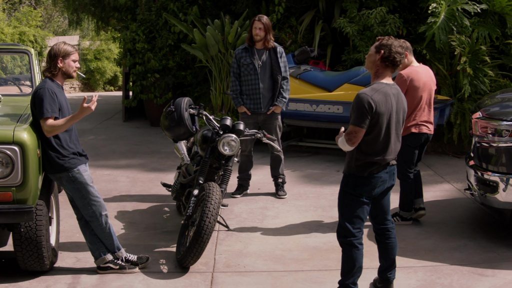 Vans Sneakers Worn by Jake Weary and Sea Doo Personal Watercraft in Animal Kingdom – Season 4, Episode 10, Exit Strategy (2019) (Image 1)