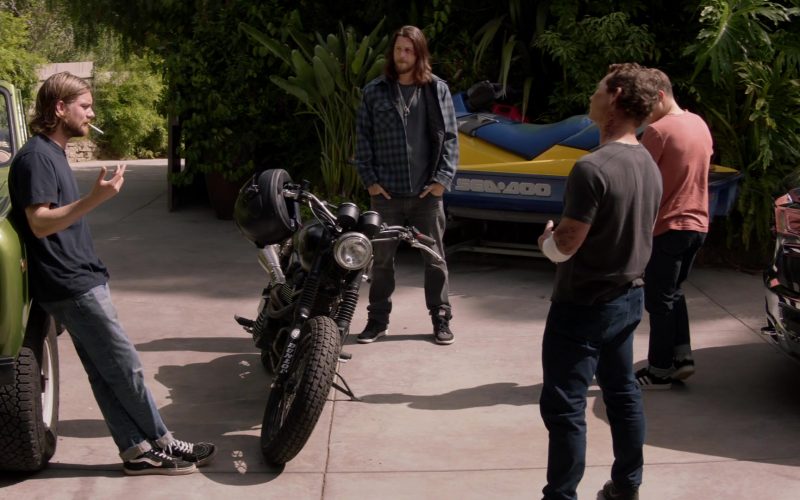 Vans Sneakers Worn by Jake Weary and Sea Doo Personal Watercraft in Animal Kingdom – Season 4, Episode 10, Exit Strategy (2019) (Image 1)