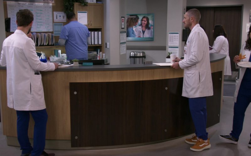 Vans Sneakers Worn by Lucas Neff and Sabrina Jalees in Carol's Second Act Season 1 Episode 12 “Peer Evaluations” (2020) (Image 1)