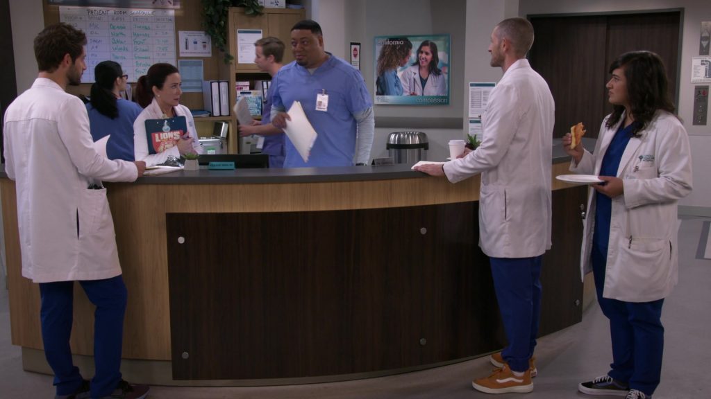 Vans Sneakers Worn by Lucas Neff and Sabrina Jalees in Carol's Second Act Season 1 Episode 12 “Peer Evaluations” (2020) (Image 2)