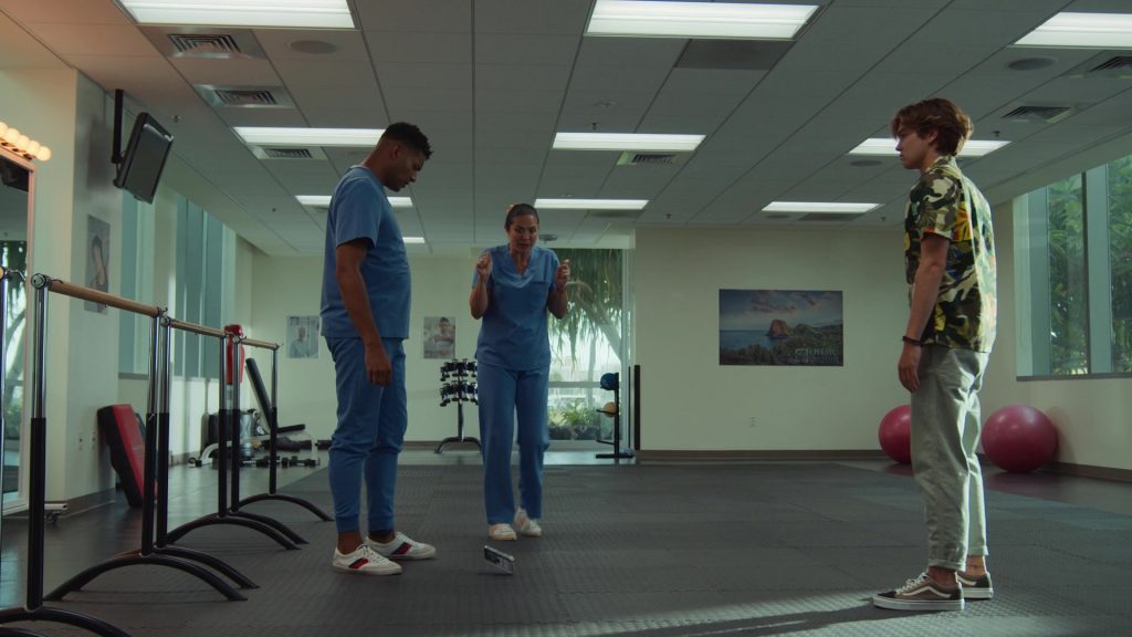 Vans Sneakers Worn by Matt Sato in Doogie Kameāloha, M.D. S02E05 “Dance Dance Evolution” (2023) (Image 1)