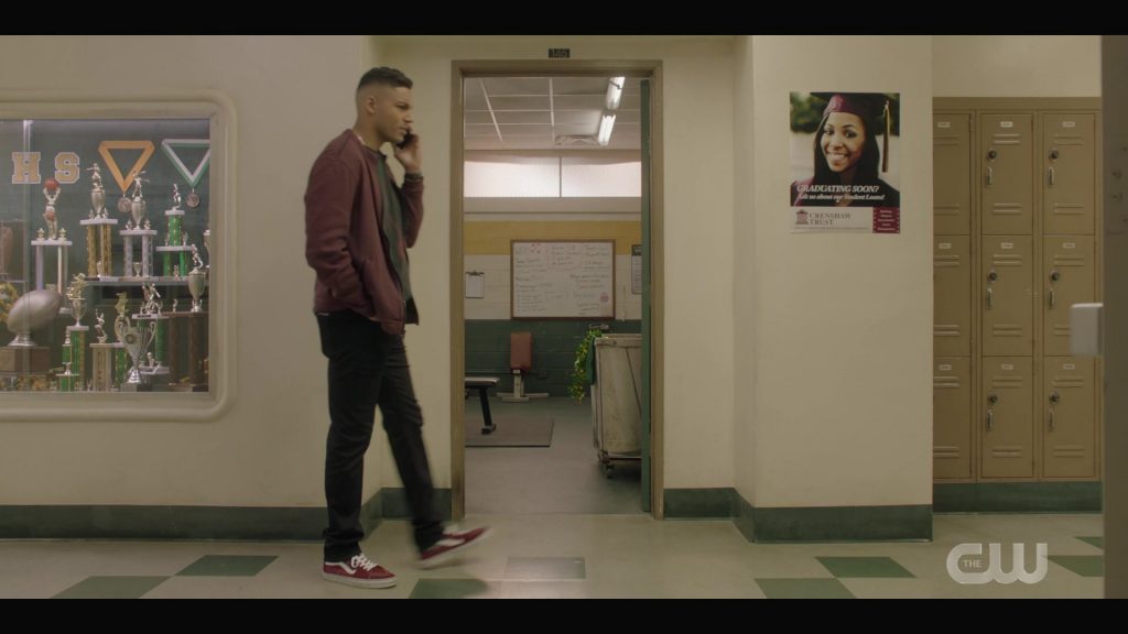 Vans Sneakers Worn by Michael Evans Behling as Jordan Baker in All American S03E14 “Ready or Not” (2021) (Image 1)