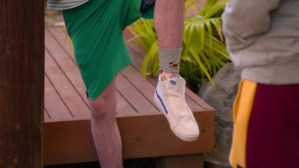 Vans Sneakers in Cobra Kai S05E07 “Bad Eggs” (2022) (Image 1)