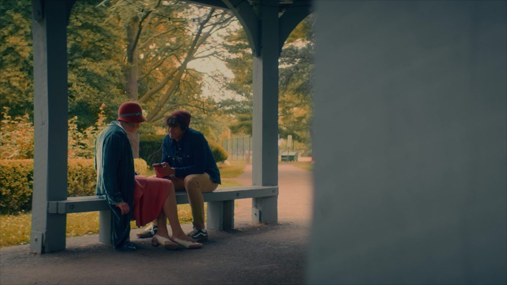 Vans Sneakers in Girl Haunts Boy (2024) (Image 1)