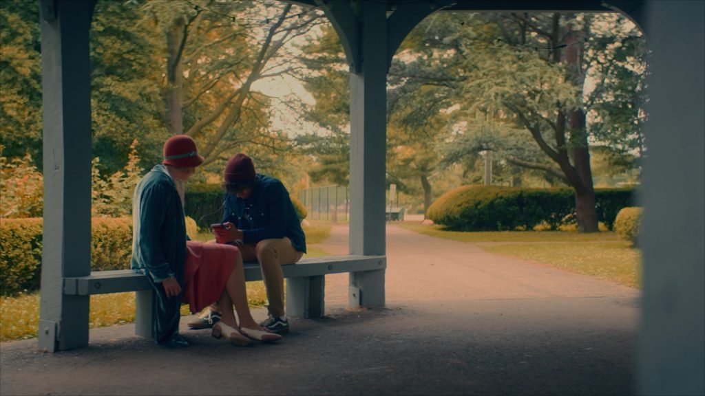 Vans Sneakers in Girl Haunts Boy (2024) (Image 2)