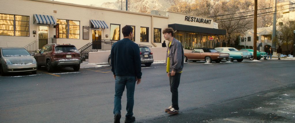 Vans Sneakers in The Family Plan (2023) (Image 3)