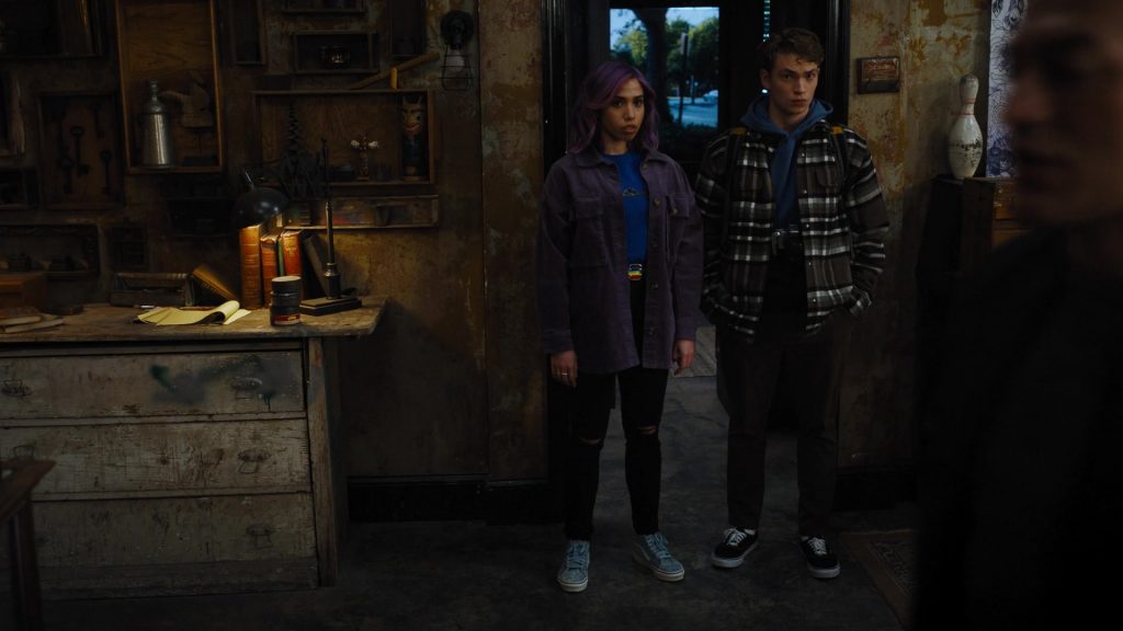 Vans Sneakers of Camila Moreno as Lourdes in Naomi S01E12 “Ready or Not” (2022) (Image 1)