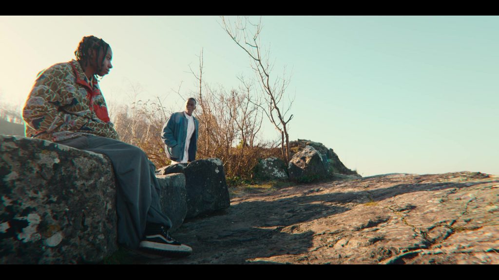 Vans Sneakers of Dua Saleh as Cal Bowman in Sex Education S04E07 (2023) (Image 2)