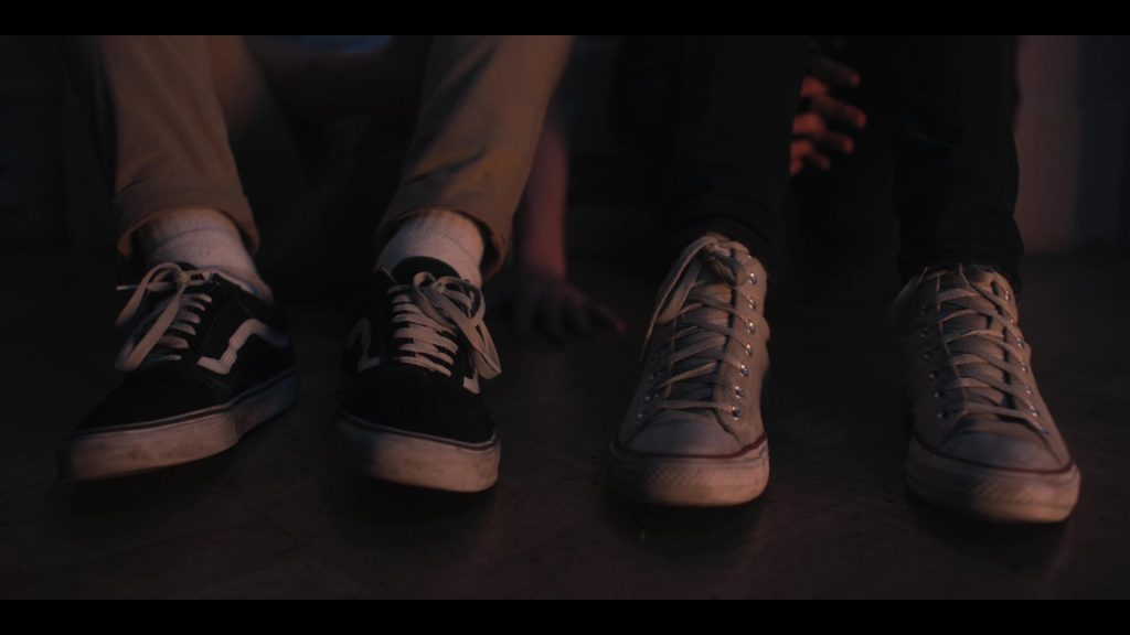 Vans Sneakers of Kit Connor as Nick Nelson in Heartstopper S01E03 “Kiss” (2022) (Image 2)