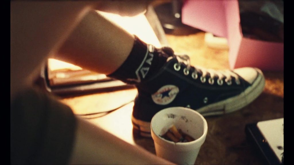 Vans Socks & Converse High Top Sneakers in Euphoria – Season 1, Episode 7, The Trials and Tribulations of Trying to Pee While Depressed (2019) (Image 1)