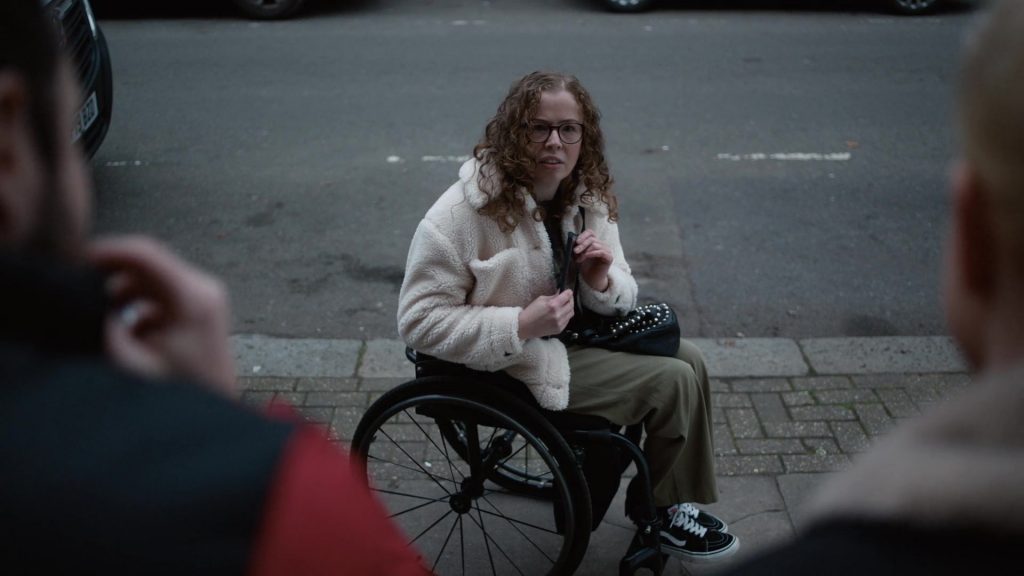 Vans Women's Black Shoes in Feel Good S02E02 (2021) (Image 1)