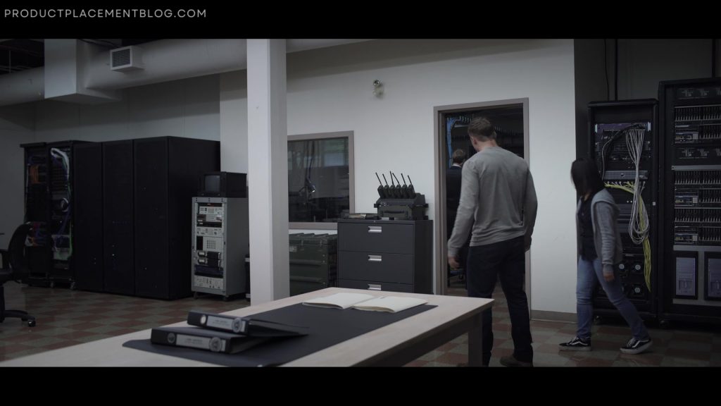 Vans Women's Black Sneakers of Luciane Buchanan as Rose Larkin in The Night Agent S01E10 “Fathers” (2023) (Image 1)