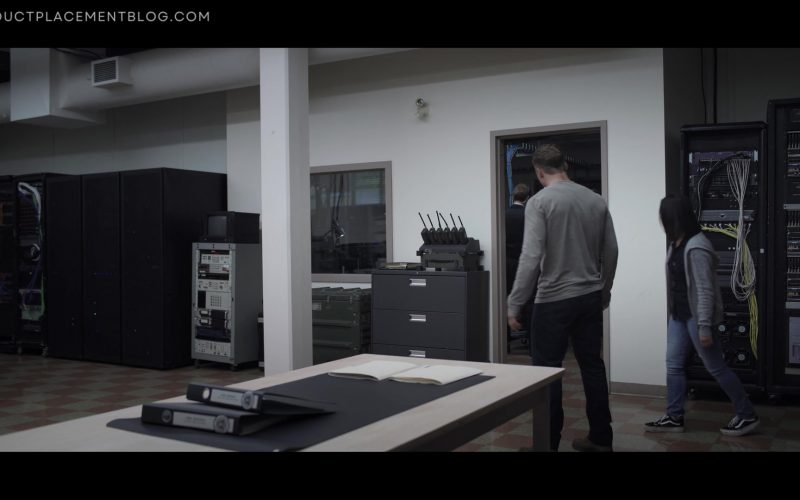 Vans Women's Black Sneakers of Luciane Buchanan as Rose Larkin in The Night Agent S01E10 “Fathers” (2023) (Image 1)