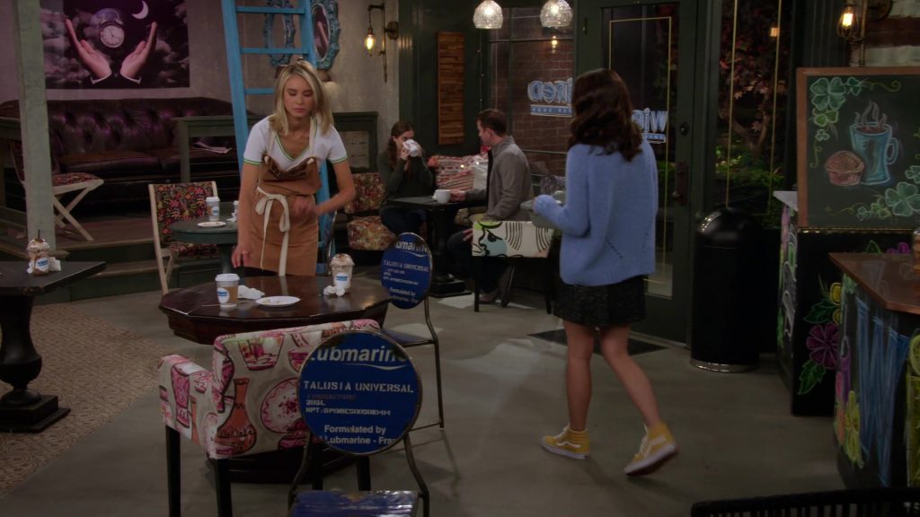 Vans Yellow High Top Sneakers Worn by Paris Berelc in Alexa & Katie Season 3 Episode 7 “It's Just… Weird” (2019) (Image 1)