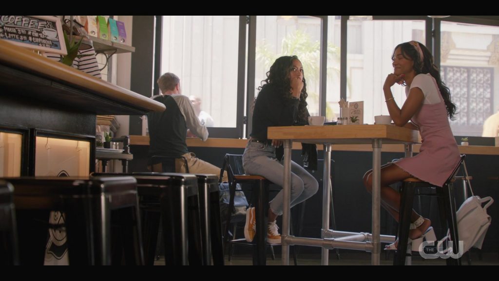 Vans Yellow Shoes Worn by Samantha Logan as Olivia Baker in All American Season 2 Episode 2 “Speak Ya Clout” (2019) (Image 1)