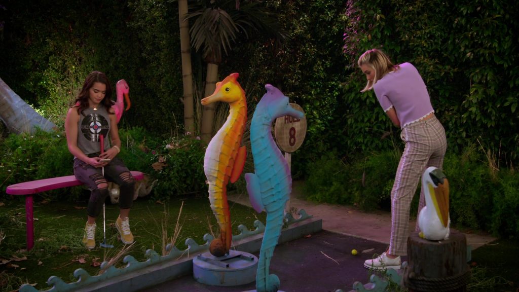Vans Yellow Sneakers Worn by Paris Berelc in Alexa & Katie Season 3 Episode 8 “Panic! At The Putt-Putt” (2019) (Image 3)