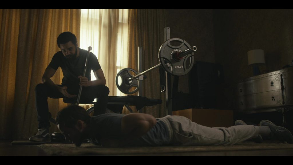 Vans and Asics Shoes in American Rust - Broken Justice S02E03 “Iron Sky” (2024) (Image 1)