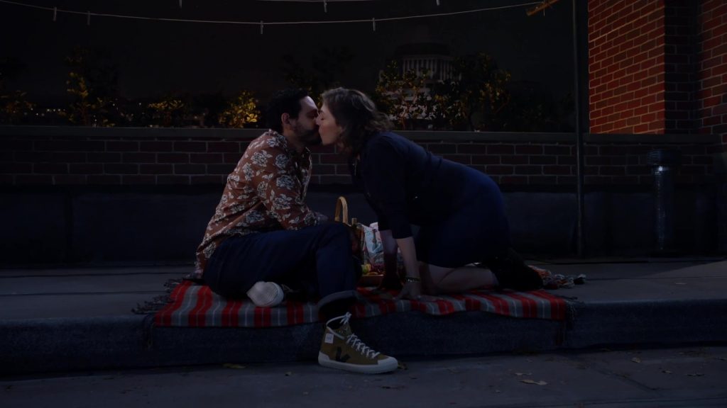 Veja Men's Shoes in Call Me Kat S02E01 “Call Me Kerfuffled” (2022) (Image 1)