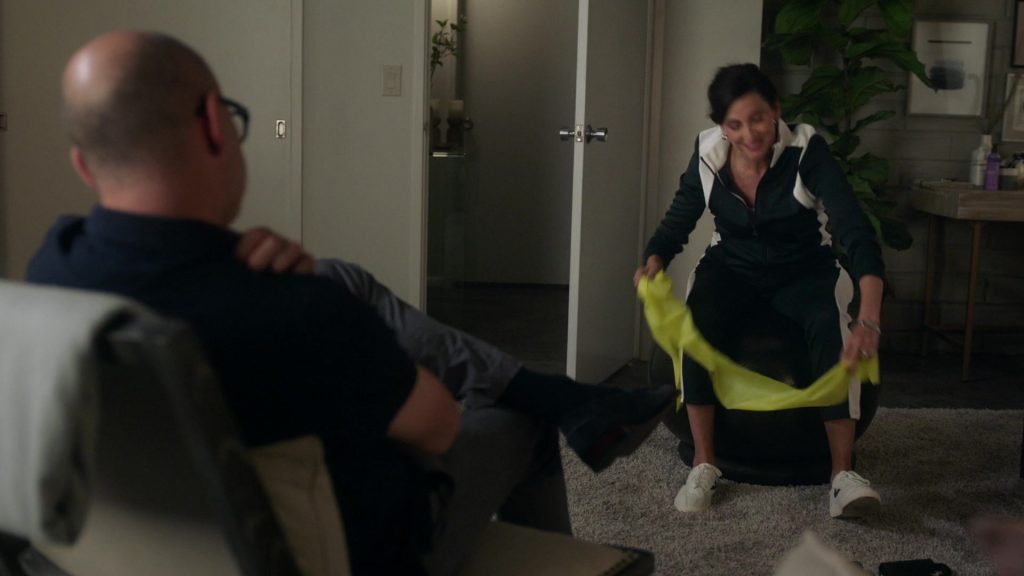 Veja Sneakers Worn by Michaela Watkins as Delia in The Unicorn Season 1 Episode 10 “Anna and the Unicorn” (2019) (Image 1)