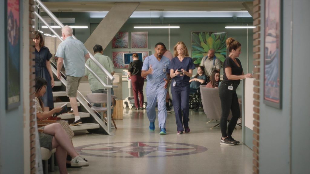 Veja and Hoka Shoes in Grey's Anatomy S21E08 “Drop It Like It's Hot” (2024) (Image 1)