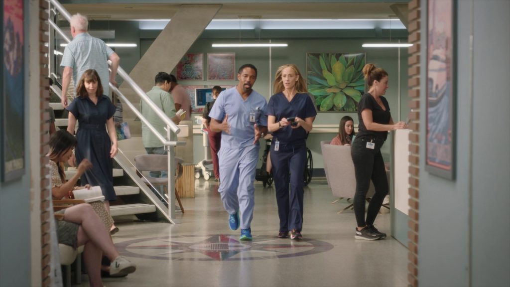 Veja and Hoka Shoes in Grey's Anatomy S21E08 “Drop It Like It's Hot” (2024) (Image 2)
