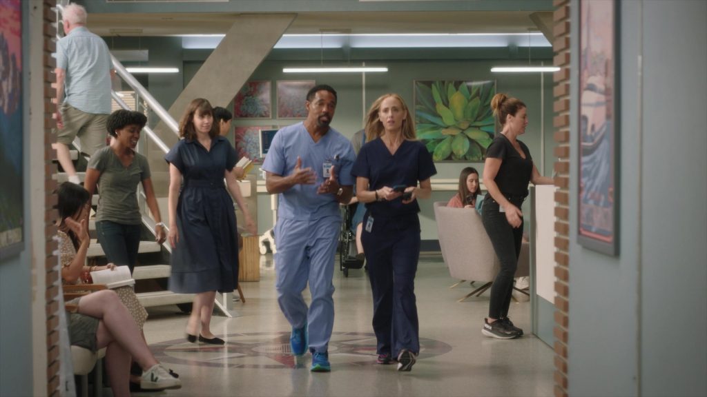Veja and Hoka Shoes in Grey's Anatomy S21E08 “Drop It Like It's Hot” (2024) (Image 3)