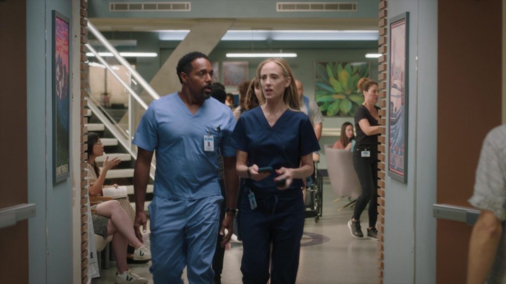Veja and Hoka Shoes in Grey's Anatomy S21E08 “Drop It Like It's Hot” (2024) (Image 5)