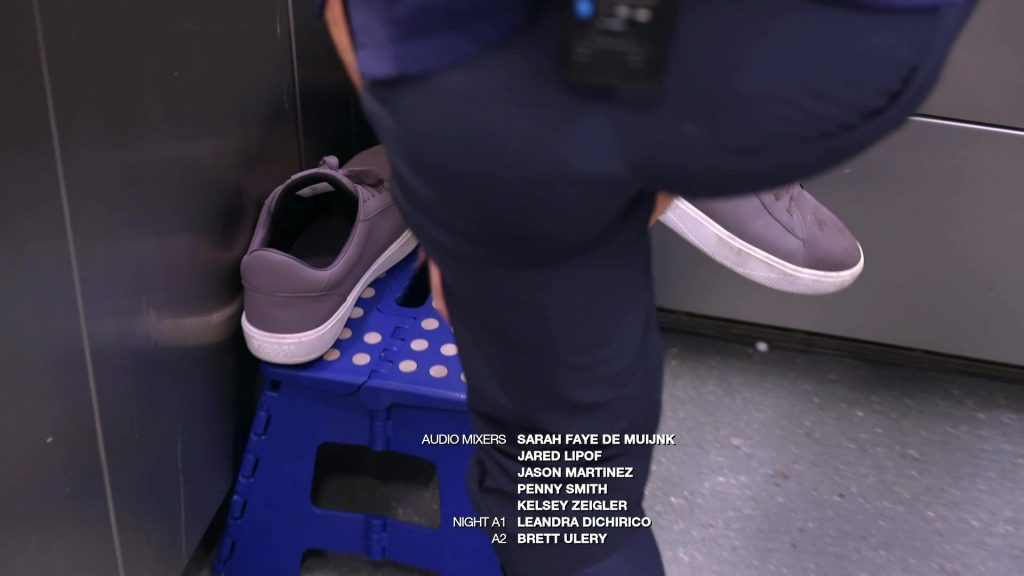 Vessi Shoes in Below Deck Mediterranean S10E05 “Let the Games Vegan” (2025) (Image 1)