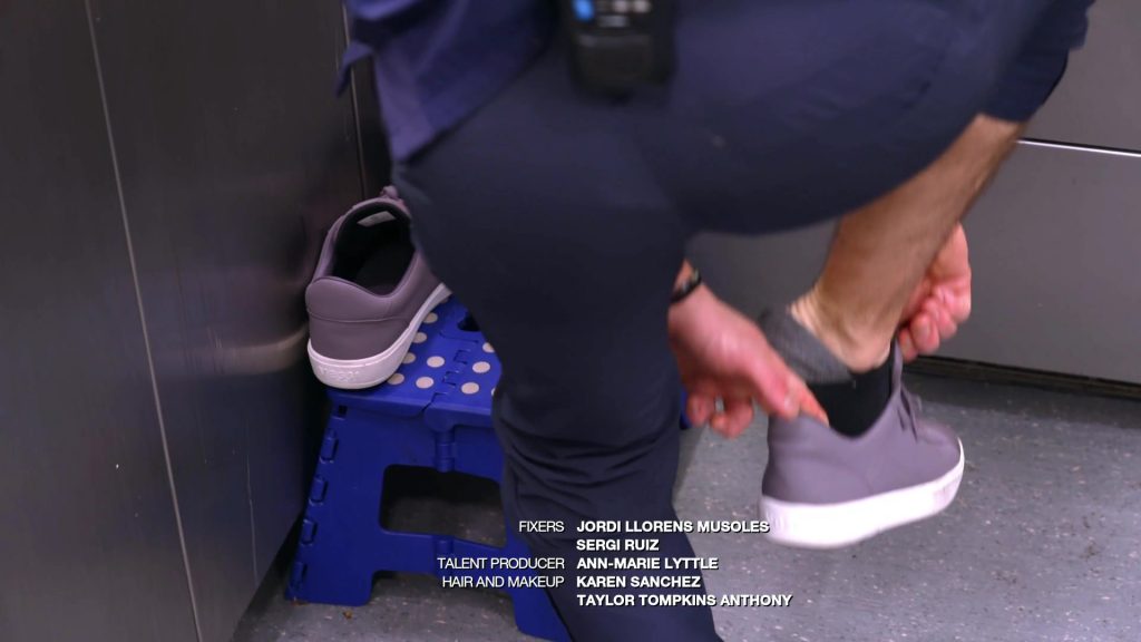 Vessi Shoes in Below Deck Mediterranean S10E05 “Let the Games Vegan” (2025) (Image 3)