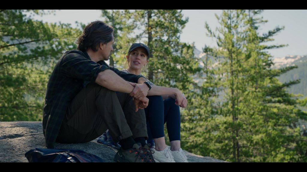 Vibram and Reebok Shoes in Virgin River S05E02 “Songbird” (2023) (Image 5)