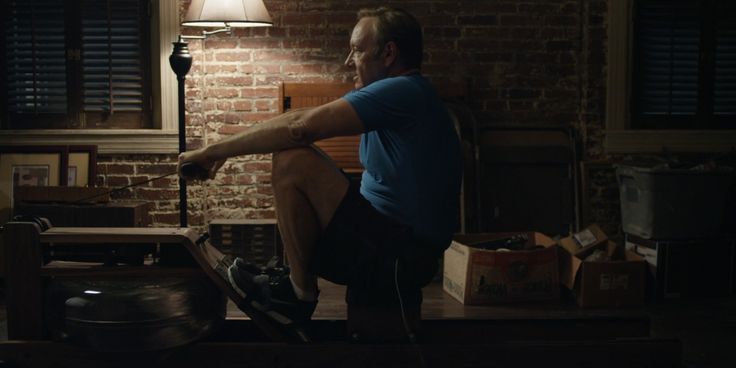 WaterRower machine and Nike shoes worn by Kevin Spacey in HOUSE OF CARDS - CHAPTER 4 (2013) (Image 1)