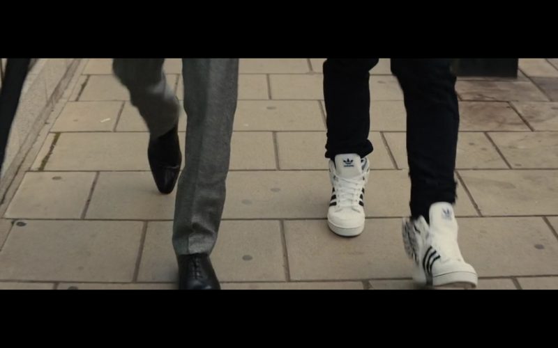 White Adidas Sneakers – Kingsman - The Secret Service (2014) (Image 1)