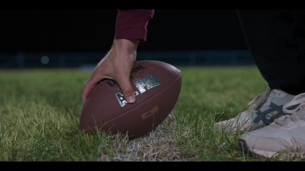 Wilson NFL Ball, Asics Shoes in My Life with the Walter Boys S02E04 “No-look Pass” (2025) (Image 3)