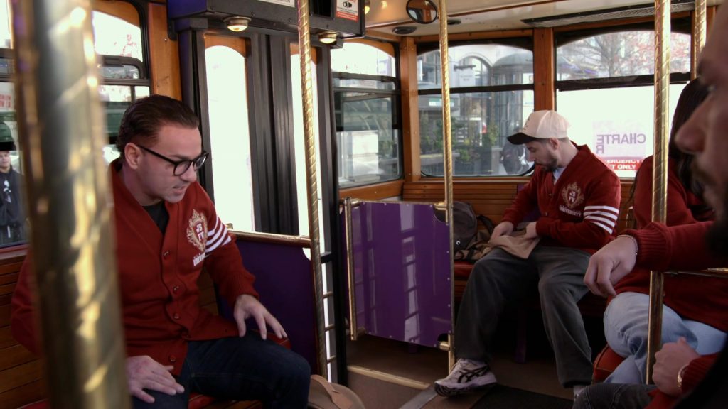 ASICS GEL-Kayano 14 sneakers in Jersey Shore Family Vacation S09E05 “Back to School” (2026) (Image 1)