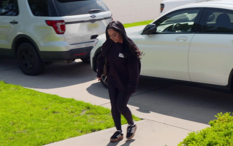 Adidas Gazelle Bold platform sneakers in Jersey Shore Family Vacation S09E04 “The Mayor of Tendie Town” (2026) (Image 1)