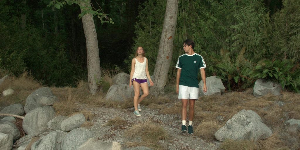 Adidas green sneakers in Every Year After S01E04 “Anatomy of a Romance” (2026) (Image 1)
